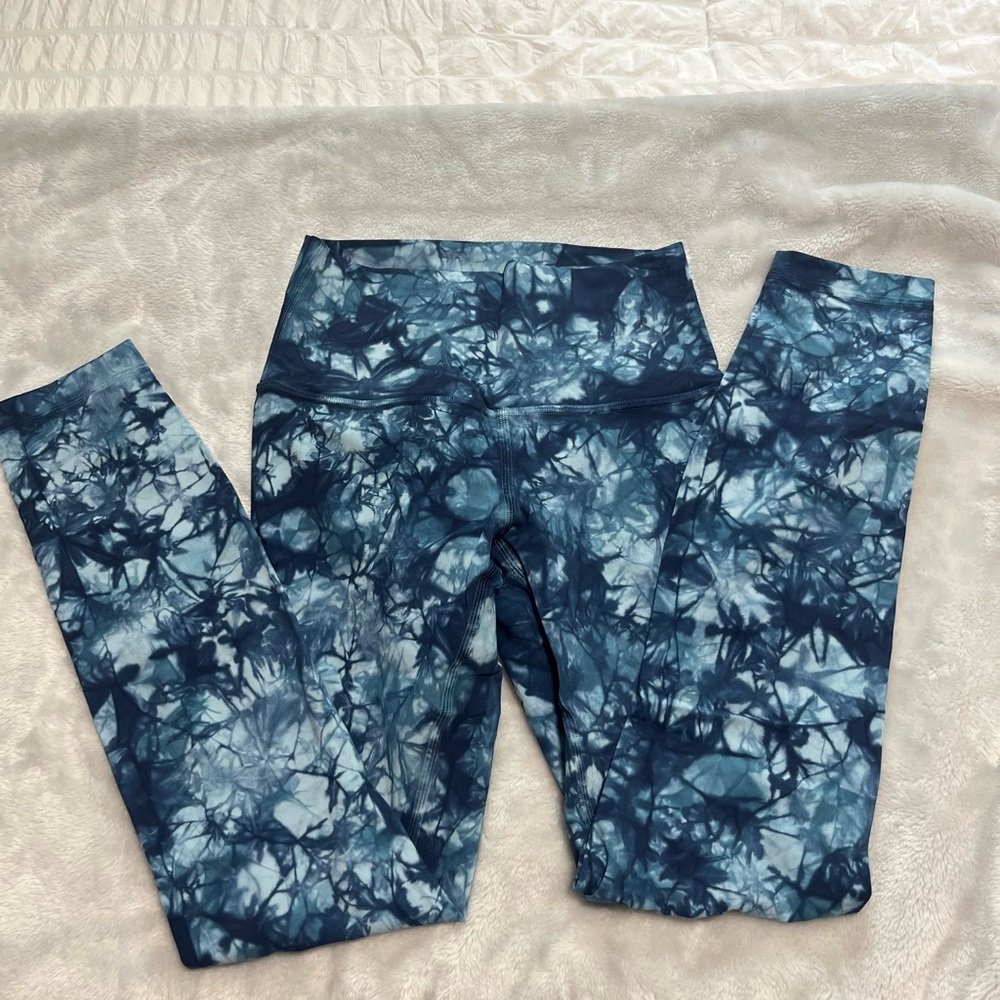 Lululemon Wunder Under Shibori Leggings
